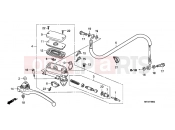 HONDA CBF10009 CBF1000 2009 F-6 CLUTCH MASTER