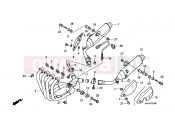 HONDA CBF1000A CBF1000 2010 F-20 EXHAUST DRUM