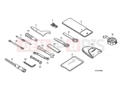 HONDA CBF1000A8 CBF1000 ABS 2008 F-33 ​​TOOLS