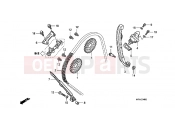 HONDA CBF1000A9 CBF1000 ABS 2009 E-4 TIMING CHAIN ​​/ TENSIONER