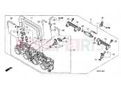 HONDA CBF1000A9 CBF1000 ABS 2009 E-18 THROTTLE HOUSING