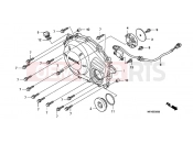 HONDA CBF1000AA CBF1000 ABS 2010 E-5 RIGHT CRANKSHAFT COVER