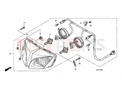 HONDA CBF1000AA CBF1000 ABS 2010 F-1 HEADLIGHT