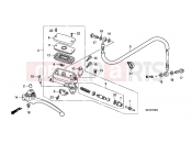 HONDA CBF1000AA CBF1000 ABS 2010 F-6 CLUTCH MASTER