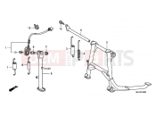 HONDA CBF1000AA CBF1000 ABS 2010 F-23 SUPPORT