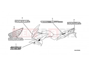 HONDA CBF1000FB CBF1000F 2011 F-50 JELZÉS