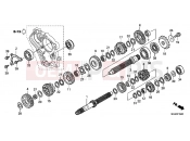 HONDA CBF1000FC CBF1000F 2012 E-15 ÁTTÉTEL