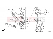 HONDA CBF1000FC CBF1000F 2012 F-5 FRONT MASTER CYLINDER (CBF1000F)