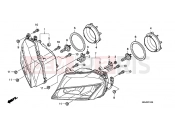 HONDA CBF1000FAA CBF1000F ABS 2010 F-1 HEADLIGHT