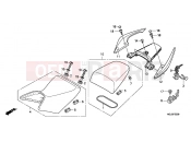 HONDA CBF1000FAA CBF1000F ABS 2010 F-23 SEAT