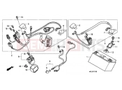 HONDA CBF1000FAA CBF1000F ABS 2010 F-37 BATTERY
