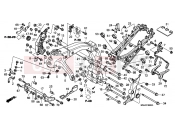 HONDA CBF1000FAA CBF1000F ABS 2010 F-39 FRAME HOUSING