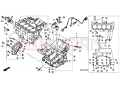 HONDA CBF1000FAB CBF1000F ABS 2011 E-13 CRANKSHAFT