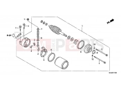 HONDA CBF1000FAC CBF1000F ABS 2012 E-11 STARTER ENGINE