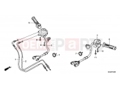 HONDA CBF1000FAC CBF1000F ABS 2012 F-4 SWITCH / CABLE