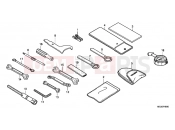 HONDA CBF1000FAC CBF1000F ABS 2012 F-48 TOOLS