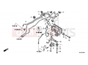 HONDA CBF1000FAE CBF1000F ABS 2014 F-5-20 ABS MODULÁTOR