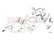 HONDA CBF1000FAE CBF1000F ABS 2014 F-23 ÜLÉS