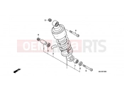 HONDA CBF1000FSA CBF1000FS 2010 F-33 ​​REAR SHOCK ABSORBER