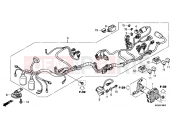 HONDA CBF1000FSA CBF1000FS 2010 F-38 WIRING HARNESS