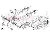 HONDA CBF1000FSC CBF1000FS 2012 F-32 SWING ARM