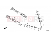 HONDA CBF1000FTC CBF1000FT 2012 E-3 CAMSHAFT / VALVE