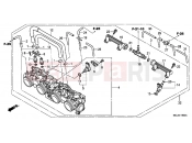 HONDA CBF1000FTC CBF1000FT 2012 E-18 THROTTLE HOUSING
