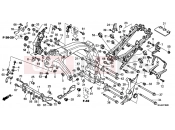 HONDA CBF1000FTC CBF1000FT 2012 F-39 FRAME HOUSING
