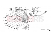 HONDA CBF1000S7 CBF1000S 2007 E-5 RIGHT CRANKSHAFT COVER