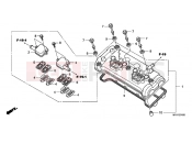 HONDA CBF1000T7 CBF1000T 2007 E-1 VALVE COVER
