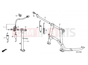 HONDA CBF1000T7 CBF1000T 2007 F-23 SUPPORT