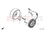 HONDA CBF5004 CBF500 2004 E-9 GENERATOR