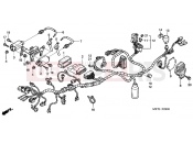 HONDA CBF5006 CBF500 2006 F-29 WIRING HARNESS