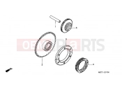 HONDA CBF500A6 CBF500A 2006 E-7 CLUTCH COUPLING START