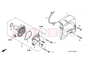 HONDA CBF500A6 CBF500A 2006 E-10 WATER PUMP