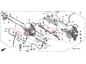 HONDA CBF500A6 CBF500A 2006 E-19 CARBURETOR (ED.)