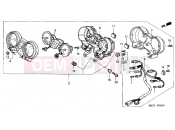 HONDA CBF500A6 CBF500A 2006 F-2 METER