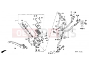 HONDA CBF500A6 CBF500A 2006 F-4-1 FRONT MASTER CYLINDER (CBF500A)