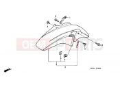 HONDA CBF500A6 CBF500A 2006 F-8 FRONT FENDER