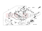 HONDA CBF500A6 CBF500A 2006 F-27 REAR COMBINATION LAMP