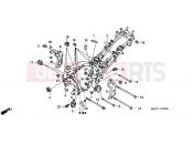 HONDA CBF500A6 CBF500A 2006 F-30 FRAME HOUSING
