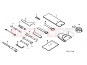 HONDA CBF500A6 CBF500A 2006 F-31 TOOLS