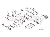 HONDA CBF600S8 CBF600 2008 F-31 TOOLS