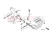 HONDA CBF600NA9 CBF600 ABS 2009 F-19 EXHAUST DRUM