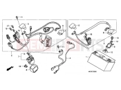 HONDA CBF600NA9 CBF600 ABS 2009 F-28 BATTERY