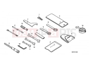 HONDA CBF600NA9 CBF600 ABS 2009 F-32 TOOLS