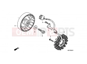 HONDA CBF600SA8 CBF600 ABS 2008 E-9-1 GENERATOR (CBF600S8 / SA8 / N8 / NA8)