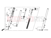HONDA CBF600SA8 CBF600 ABS 2008 F-9 FRONT FORK