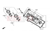 HONDA CBF600SA9 CBF600 ABS 2009 E-1 VALVE COVER
