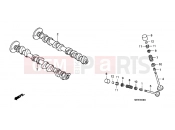 HONDA CBF600SA9 CBF600 ABS 2009 E-3 CAMSHAFT / VALVE